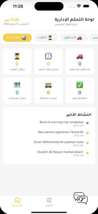 Khat Ameen admin dashboard